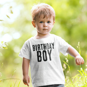 CUMPLEAÑOS CAMISETAS DE NIÑO TODDLER