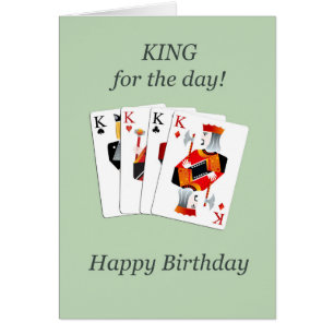 Cumpleaños, Cartas de Jugamiento en Casa llena de 