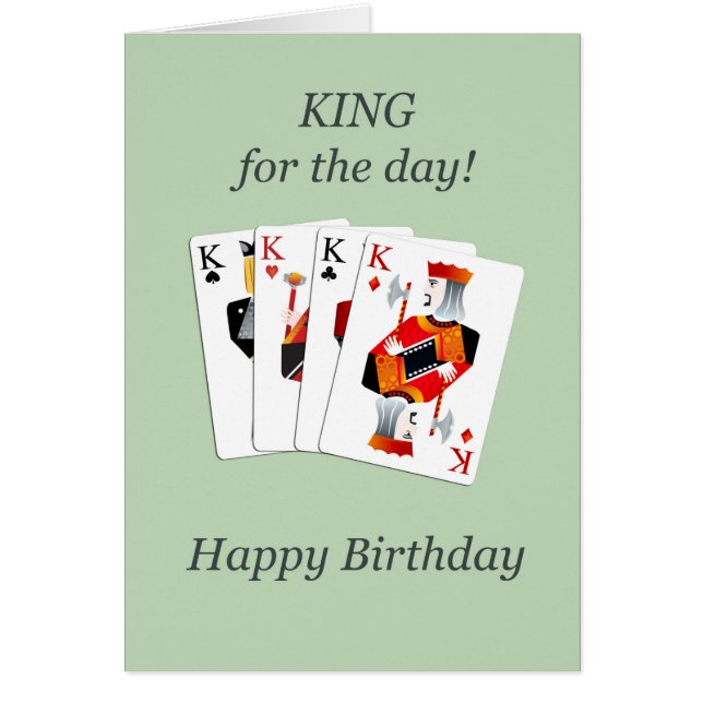 Cumpleaños, Cartas de Jugamiento en Casa llena de  (Frente)