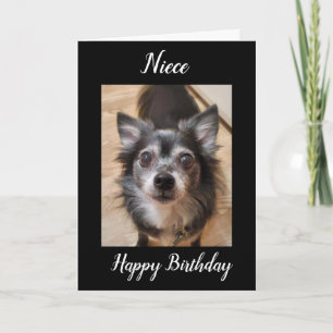 CUMPLEAÑOS CON TARJETA DE AMOR **NIECE**