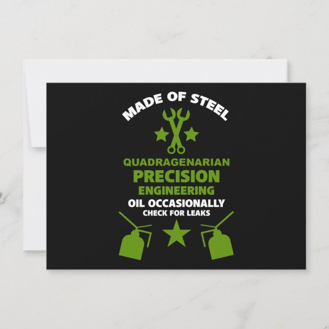 Cumpleaños cuadragésimo (Anverso)