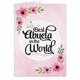 Cumpleaños de Abuela - el mejor Abuela en el mundo