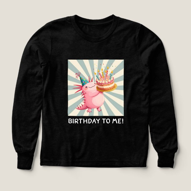 Cumpleaños de Axolotl (Diseño frontal)