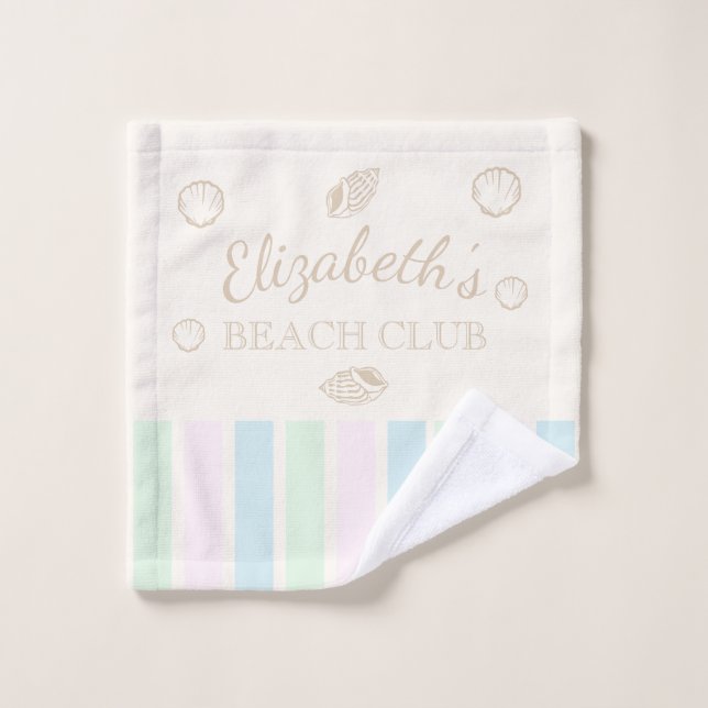 Cumpleaños de Beach Club (Toallita)