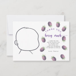 Cumpleaños de blackberry agradecimiento muchísimo