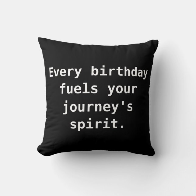 Cumpleaños de Cojines decorativos decorativos (Anverso)