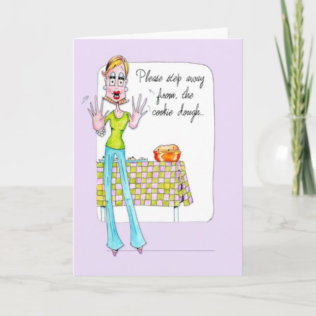 cumpleaños de Cookie Doug o tarjeta de amistad (Anverso)