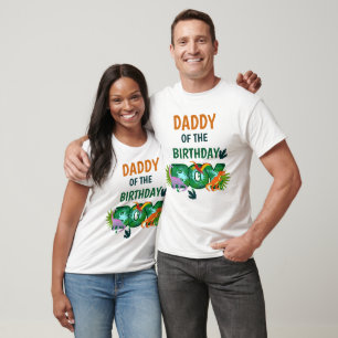 cumpleaños de Dinosaur significa camisetas Papá