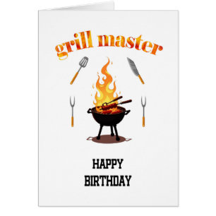 Cumpleaños de Grill Master