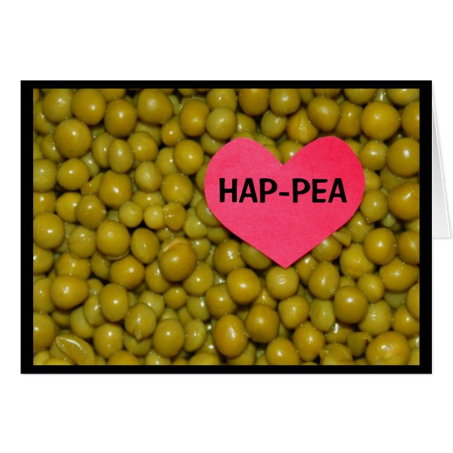 ¡CUMPLEAÑOS DE HAP-PEA! (Anverso (Horizontal))