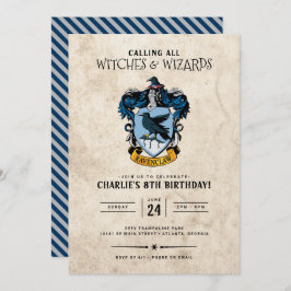 Cumpleaños de Harry Potter | Invitación de Ravencl