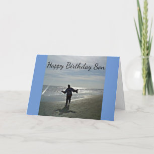***CUMPLEAÑOS DE HIJO*** PLAYA Y TARJETA DE AMOR P