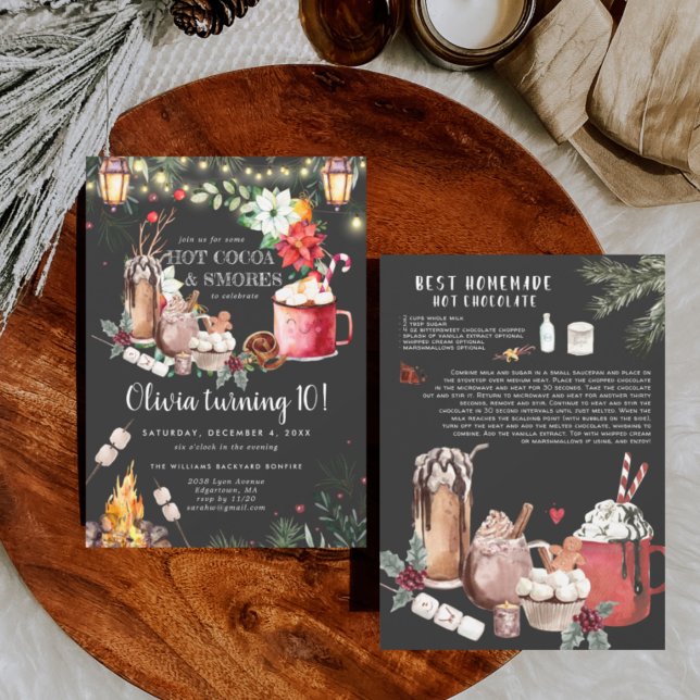 Cumpleaños de hoguera de invierno | Chocolate cali (Subido por el creador)