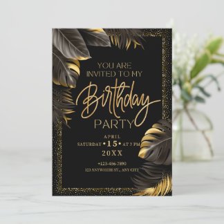 cumpleaños de invitación