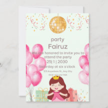 cumpleaños de invitación