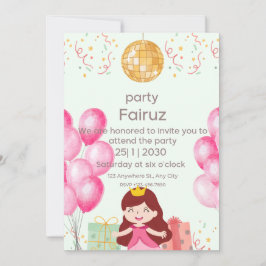 cumpleaños de invitación