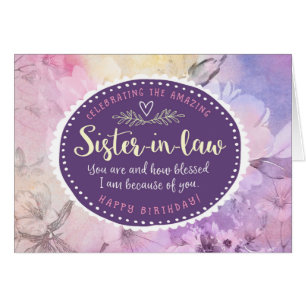 Cumpleaños de la cuñada, celebrándole