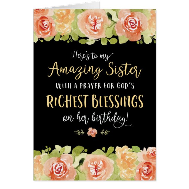 Cumpleaños de la hermana, esta es para mi increíbl (Frente)