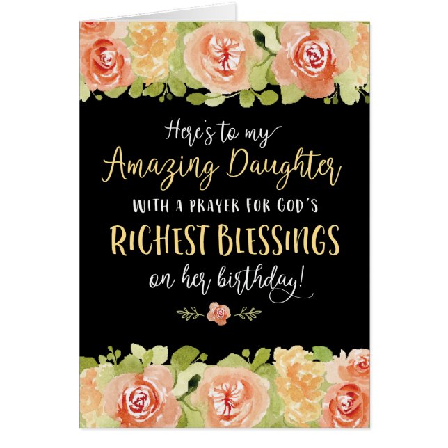 Cumpleaños de la hija, esta es para mi asombrosa h (Frente)