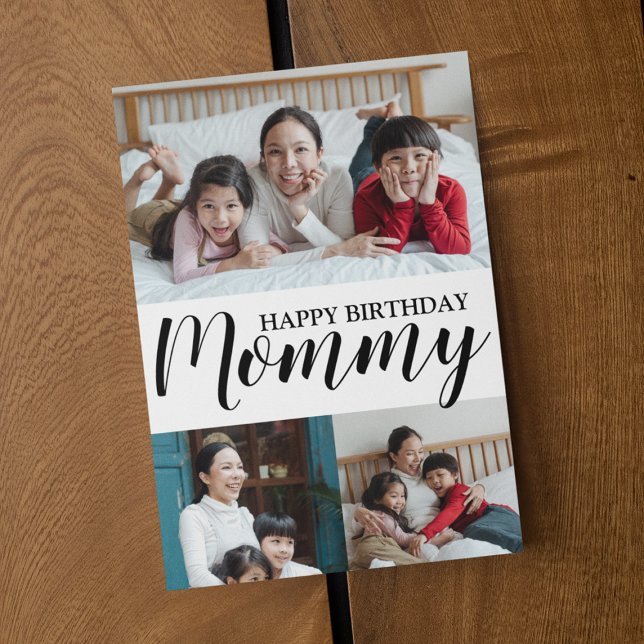 Cumpleaños de la mamá del Collage de fotos moderno (Subido por el creador)