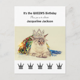 Cumpleaños de la Reina - Invitación a cumpleaños c