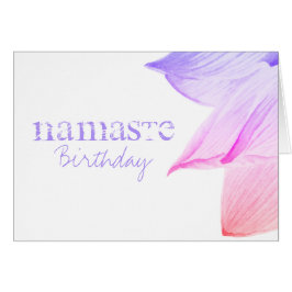 *~* Cumpleaños de Lavanda Rosada Lotus Namaste