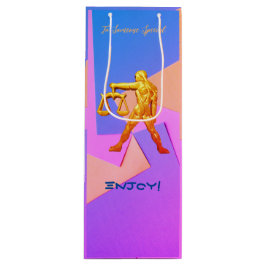 Cumpleaños de Libra - Bolsa de regalo de vino