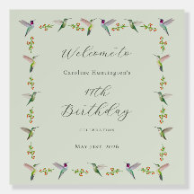 Cumpleaños de los Colibríes de Anna