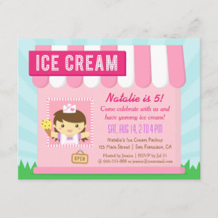 Cumpleaños de los niños, invitaciones lindas del