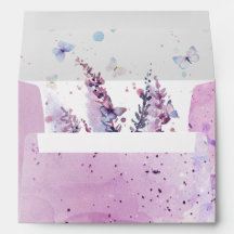 cumpleaños de mariposa rosa morada azul