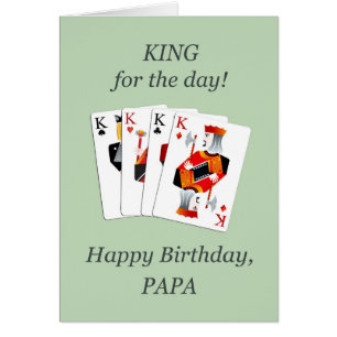 Cumpleaños de papá, casa llena de corazón