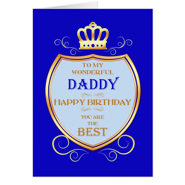 Cumpleaños de papá con Shield (Frente)