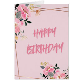 Cumpleaños de Petales Rosados