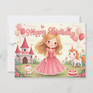 Cumpleaños de Princesa Hada en un Sueño Rosa
