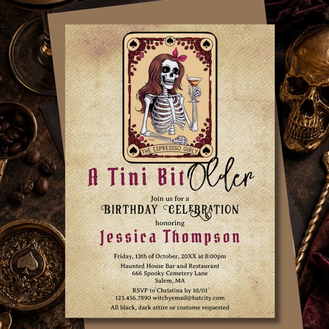 Cumpleaños de Tarjeta de Tarot de Halloween Un Poc (Subido por el creador)