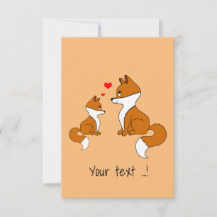 Cumpleaños de zorros pequeños