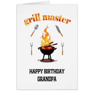 Cumpleaños del abuelo Grill Master