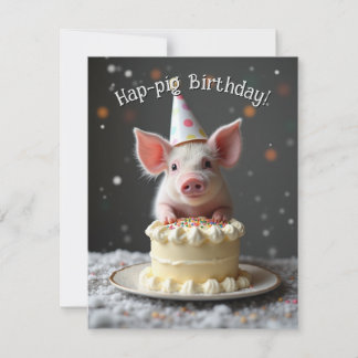 Cumpleaños del cerdo Hap