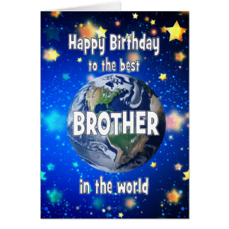Cumpleaños Del Mejor Hermano Del Mundo