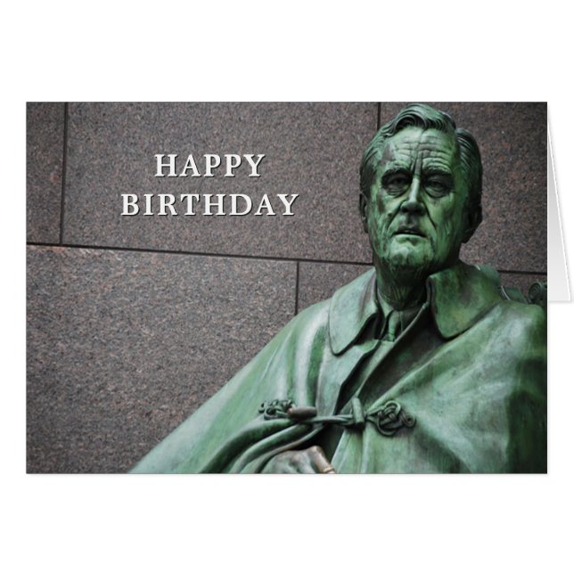 Cumpleaños del Memorial de Franklin Roosevelt (Anverso (Horizontal))