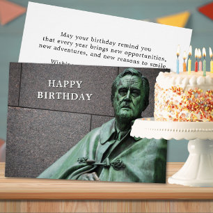 Cumpleaños del Memorial de Franklin Roosevelt