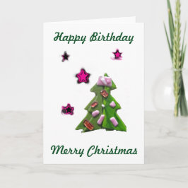 Cumpleaños del navidad que ve estrellas el 25 de