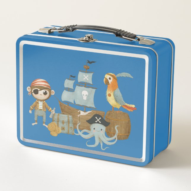 Cumpleaños del Pirata del Tesoro de Hunter (Anverso)