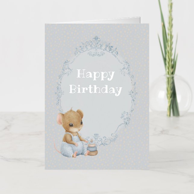 Cumpleaños del Ratón Pequeño Dulce (Anverso)