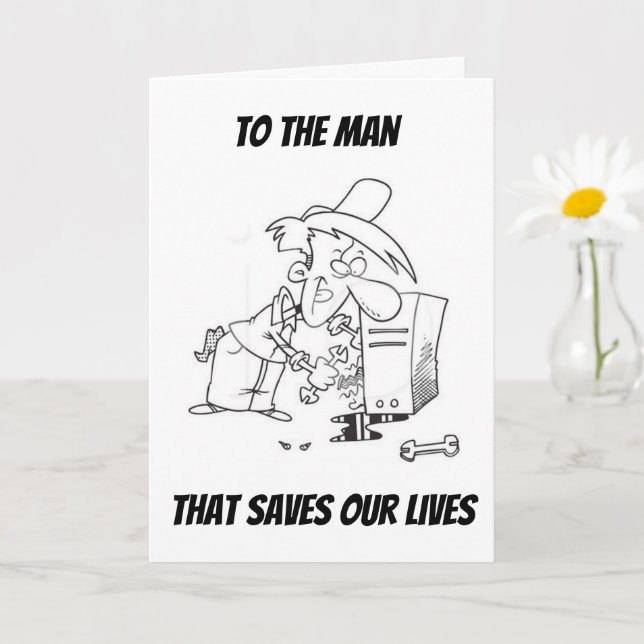 **CUMPLEAÑOS DESEA NUESTRA TARJETA DE REPARADOR DE (Planta pequeña)