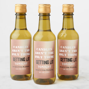 Cumpleaños divertido diciendo oro Rosa cualquier e