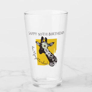 Cumpleaños Divertido Jirafa Genial Personalizado