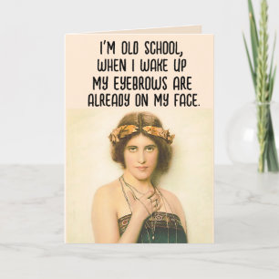 CUMPLEAÑOS DIVERTIDOS PARA LA TARJETA CHICA DE RET