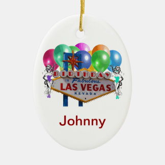 Cumpleaños En Fabuloso Ornamento De Las Vegas
