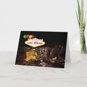 CUMPLEAÑOS En La Fabulosa Tarjeta Las Vegas